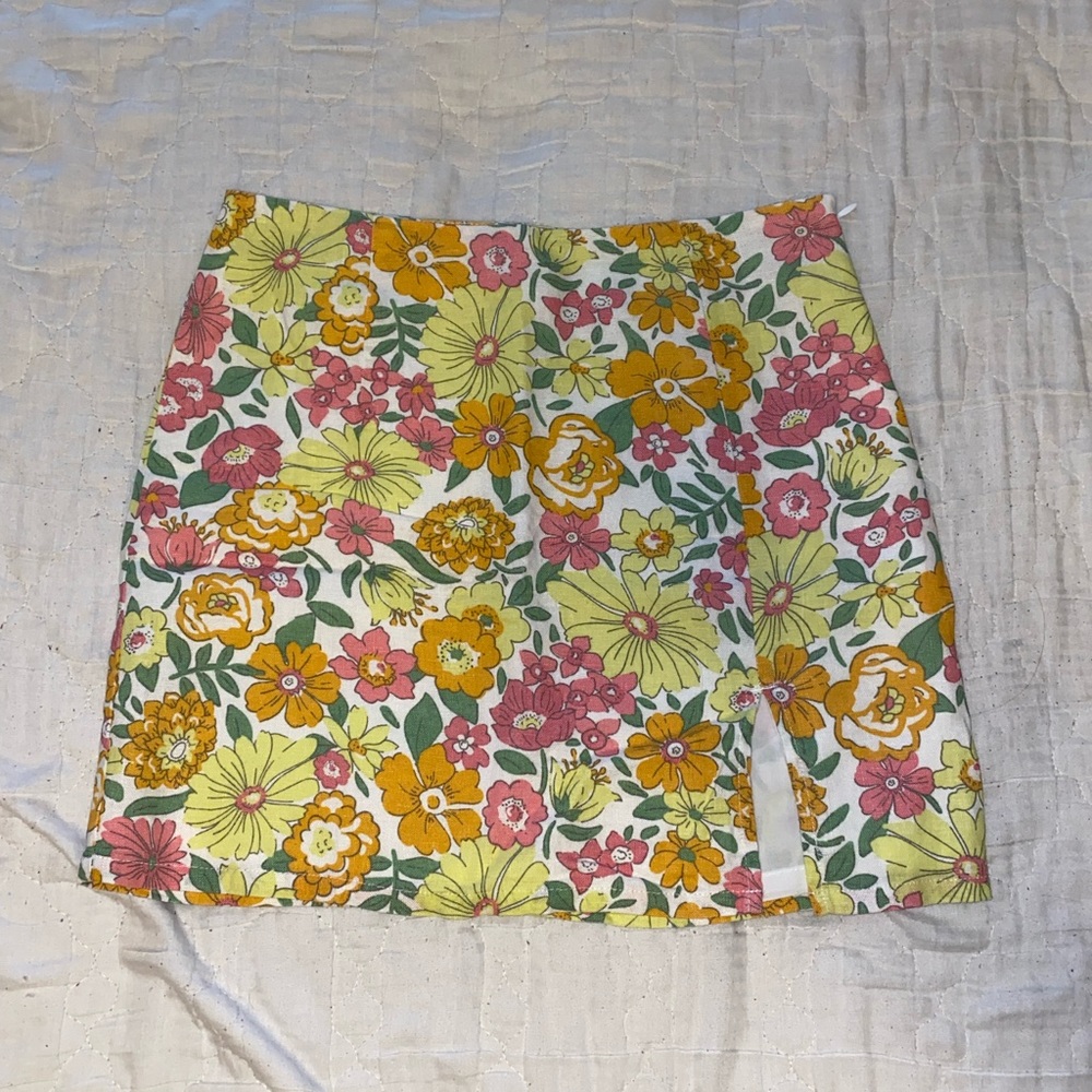 Summer Floral Skirt